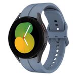 Per Samsung Galaxy Watch5 44mm 20mm cinturino in silicone con cinturino (blu)