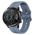 Per Honor MagicWatch2 42mm 20mm cinturino in silicone con cinturino (blu)