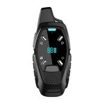 Display a LED Ricarica USB Mini walkie-talkie palmare wireless piccolo (nero)
