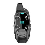 Display a LED Ricarica USB Mini walkie-talkie palmare wireless piccolo (grigio)