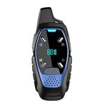 Display a LED Ricarica USB Mini walkie-talkie palmare wireless piccolo (blu)