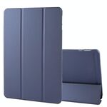 Custodia per tablet ripiegabile in pelle di silicone per OnePlus Pad 2 (blu scuro)