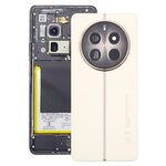 Per Realme 12 Pro+ Cover posteriore batteria originale con copriobiettivo fotocamera (bianco)