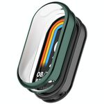 Per Xiaomi Smart Band 9 NFC Custodia morbida per orologio elettrolitico in TPU a copertura totale (verde)
