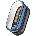 Per Xiaomi Smart Band 9 Custodia morbida per orologio elettrolitico in TPU a copertura totale (blu)