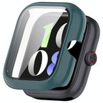 Per vivo iQOO Watch GT PC + pellicola temperata Custodia protettiva per orologio integrata (verde pino)