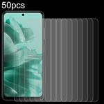 Per HMD Crest Max 50 pezzi 0,26 mm 9H 2,5D pellicola in vetro temperato