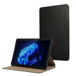 Per Itel Pad One 10.1 Custodia per tablet in pelle Crazy Horse semplice (nera)