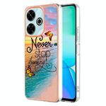 Per Redmi 13 4G Custodia per telefono in TPU IMD galvanica (farfalla da sogno)
