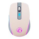 Mouse da gioco wireless silenzioso a 6 tasti iMICE G903 2.4G monomodale (rosa)