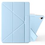 Per Huawei MatePad 11.5 / 11.5S Custodia per tablet in pelle con fibbia fissa e deformazione magnetica (blu ghiaccio)
