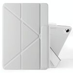 Per Huawei MatePad 11.5 / 11.5S Custodia per tablet in pelle con fibbia fissa e deformazione magnetica (grigio)