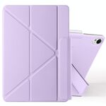 Per Huawei MatePad 11.5 / 11.5S Custodia per tablet in pelle con fibbia fissa e deformazione magnetica (viola)