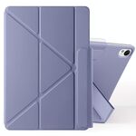 Per Huawei MatePad 11.5 / 11.5S Custodia per tablet in pelle con fibbia fissa e deformazione magnetica (viola lavanda)