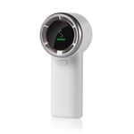 Ventilatore a turbina portatile con display digitale HD N603 (bianco)