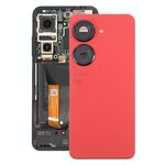 Per Asus Zenfone 9 AI2202 Cover posteriore batteria originale con copriobiettivo fotocamera (rosso)