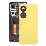 Per Asus Zenfone 9 AI2202 Cover posteriore batteria originale con copriobiettivo fotocamera (giallo)
