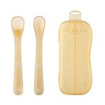 Cucchiaio in silicone per bambini Cucchiaio per l'alimentazione dei neonati in silicone Stoviglie per bambini morbide, Specifiche: con scatola