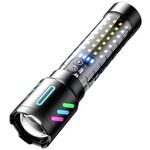 Torcia laser potente con zoom ricaricabile da esterno di tipo C (519)