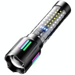 Torcia laser potente con zoom ricaricabile da esterno di tipo C (520)