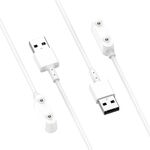 Per Xiaomi Mibro Smart Kids Watch T6C Smart Watch Cavo di ricarica con protezione di ricarica, lunghezza: 1 m (bianco)