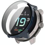 Per Suunto Race S PC + Pellicola in vetro temperato Custodia protettiva per orologio integrata (blu scuro)