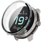 Per Suunto Race S PC + Pellicola in vetro temperato Custodia protettiva per orologio integrata (trasparente)