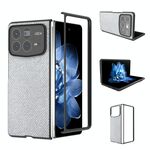 Per Xiaomi Mix Fold 4 Diamond Frame Edge Custodia per telefono con copertura completa (argento gioiello)