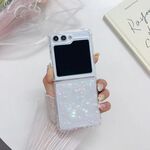 Per Samsung Galaxy Z Flip6 Custodia per telefono in TPU epossidico con motivo a conchiglia (abbagliante)