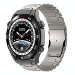 Per Huawei Watch Ultimate / Buds 22mm Double Lock Buckle Turtle Titanium Steel Watch Band (Titanio)