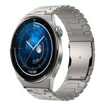 Per Huawei Watch GT 3 46mm 22mm Double Lock Buckle Turtle Titanium Steel Watch Band (Titanio)