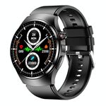 TK25 1.39 pollici IP67 impermeabile Sport Salute Monitoraggio Smart Bluetooth Chiamata Orologio (silicone nero)