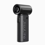 JisuLife Mini Ventilatore Portatile ad Alta Velocità, Ventilatore Elettrico da Tavolo Ricaricabile USB, Capacità della Batteria: 5000 mAh (Nero)