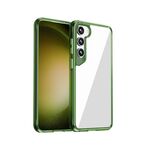 Per Samsung Galaxy S23+ 5G Ice Transparent Series TPU + PC + Custodia ibrida in acrilico (verde)