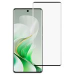 Per vivo V40 Pro Edge Glue 9H HD 3D Pellicola in vetro temperato con bordo curvo (nero)