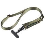 B1 Nylon Webbing Anti-smarrimento Cellulare Lungo Lanyard (Verde)
