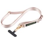 B1 Nylon Webbing Anti-smarrimento Cellulare Cordino Lungo (Oro)
