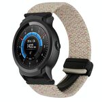 Per Ticwatch E2 22mm cinturino per orologio con fibbia magnetica intrecciata (Starlight Colorful)