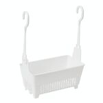 Cestino impilabile multifunzionale per cucina, bagno, casa (bianco)