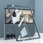 Per Samsung Galaxy Z Fold6 GKK Big Hole Galvanotecnica Phantom Copertura Completa Custodia per Telefono (Verde)