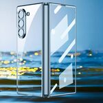 Per Samsung Galaxy Z Fold6 GKK Custodia per telefono Phantom con copertura completa galvanica integrata (verde)
