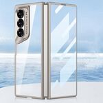 Per Samsung Galaxy Z Fold6 GKK Custodia per telefono con copertura completa con telescopio galvanico integrato (grigio titanio)