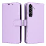 Per Samsung Galaxy S24 FE 5G BETOPNICE BN-005 2 in 1 Custodia staccabile in vera pelle (viola chiaro)