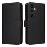Per Samsung Galaxy S24 FE 5G BETOPNICE BN-005 2 in 1 Custodia staccabile in vera pelle (nero)