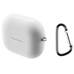 Per Samsung Galaxy Buds 3 / 3 Pro Auricolare Bluetooth wireless Custodia protettiva in silicone (bianco)