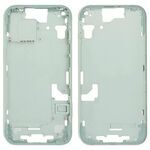 Per iPhone 15 Cornice centrale con tasti laterali + vassoio per schede, versione: versione USA (verde)