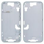 Per iPhone 15 Cornice centrale Piastra con tasti laterali + Vassoio per schede, Versione: Versione cinese (blu)