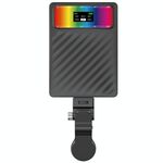 V16R Wth OLED Screen 24 Effects RGB Light Pocket Fill Light for Mobile Phone / Tablet / Laptop