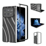 Per Xiaomi Mix Fold 4 Custodia protettiva per telefono con motivo galattico (grigio)