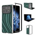 Per Xiaomi Mix Fold 4 Custodia protettiva per telefono con motivo galattico (verde)